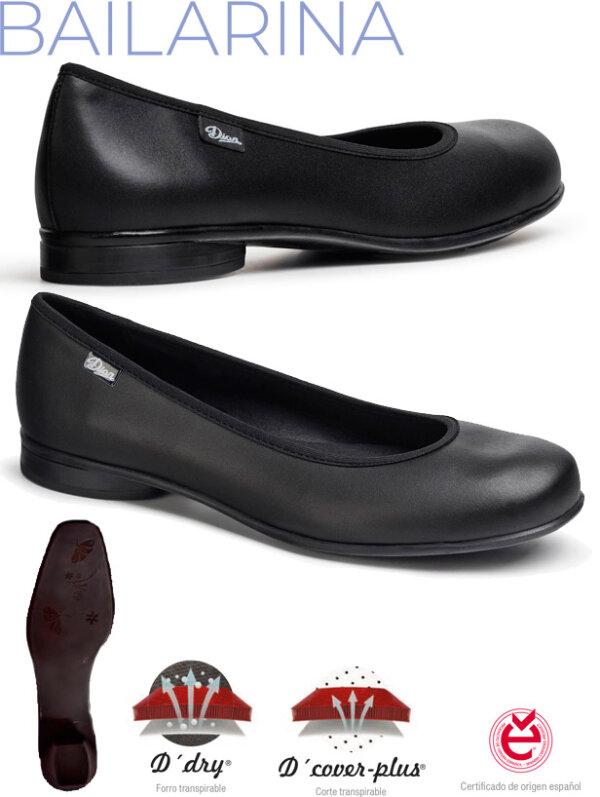 ZAPATO MUJER BAILARINA - DIAN SRA+01+FO