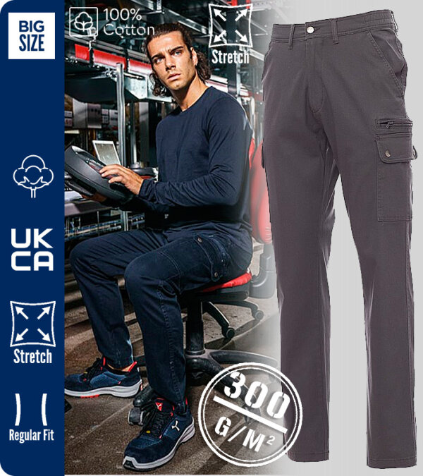 PANTAL&Oacute;N HOMBRE STRETCH ALGOD&Oacute;N - FOREST STRETCH PAYPER