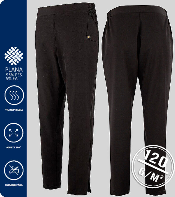 PANTAL&Oacute;N MUJER GOMA COSTADOS 120 Grms. GARYS 700052