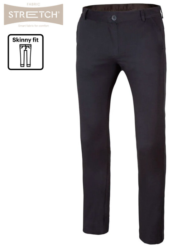 PANTAL&Oacute;N CHINO MUJER TEJIDO EL&Aacute;STICO SKINNY FIT 240 Grms. VELILLA 403003S