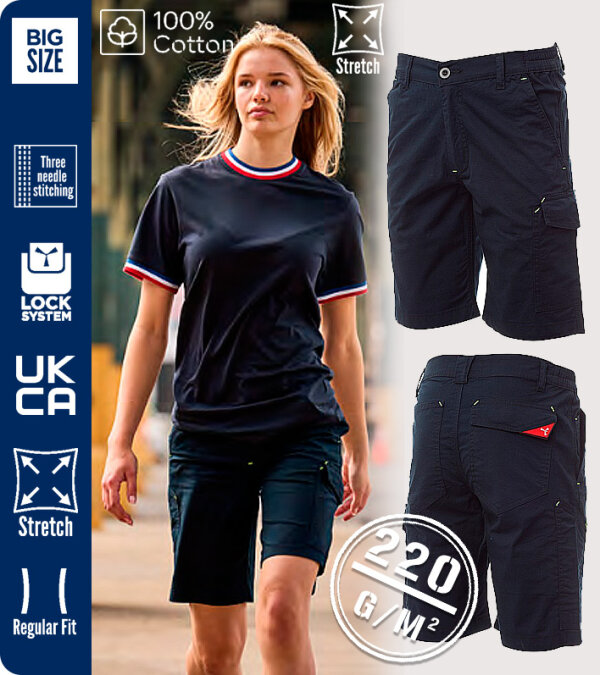 BERMUDAS ALGOD&Oacute;N EL&Aacute;STICO - SERVICE STRETCH PAYPER