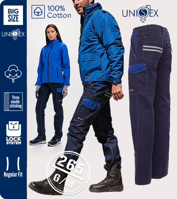 PANTAL&Oacute;N UNISEX MULTIBOLSILLOS  ALGOD&Oacute;N-CANYON PAYPER 