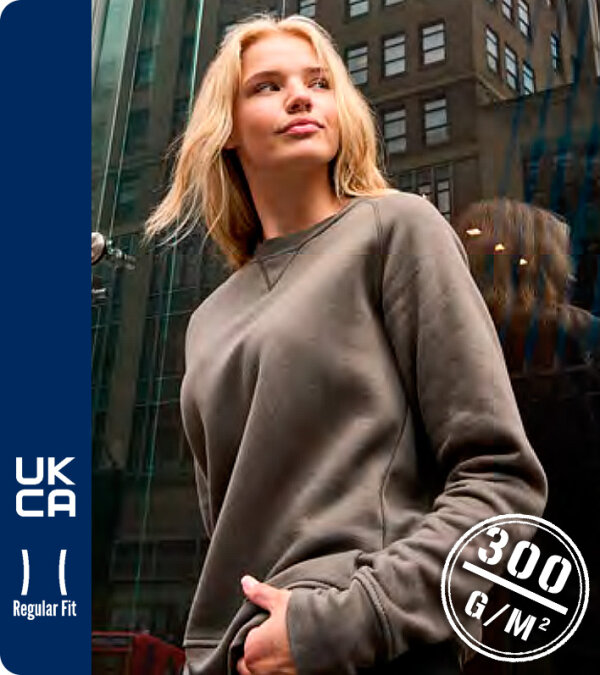 SUDADERA REFORZADA MUJER  70% ALGOD&Oacute;N - MISTRAL + LADY PAYPER