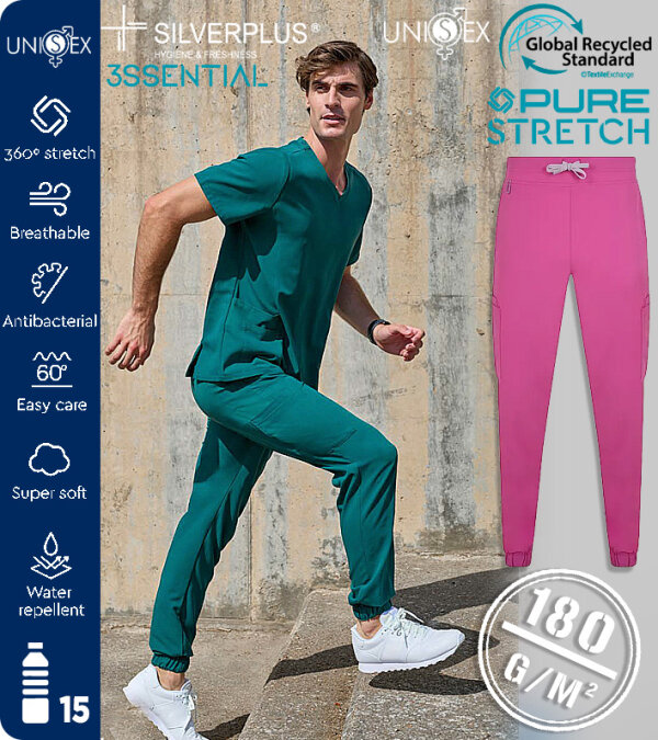 PANTAL&Oacute;N PIJAMA PURESTRETCH JOGGER UNISEX VELILLA 533021S AVANI