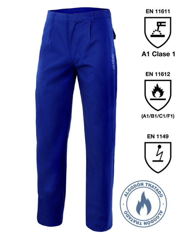 PANTAL&Oacute;N IGN&Iacute;FUGO-ANTIEST&Aacute;TICO 270 Grms. VELILLA 603003  