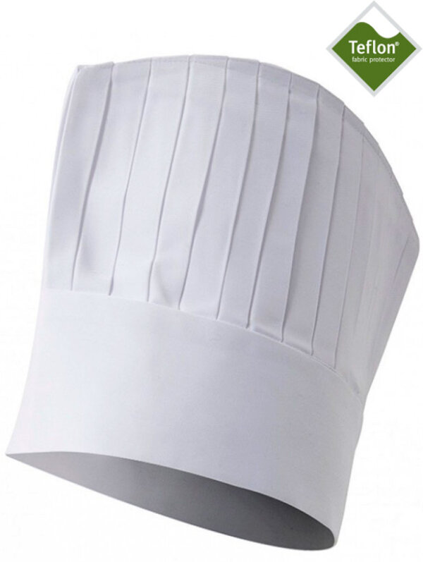 GORRO DE COCINERO CON REJILLA VELILLA 82