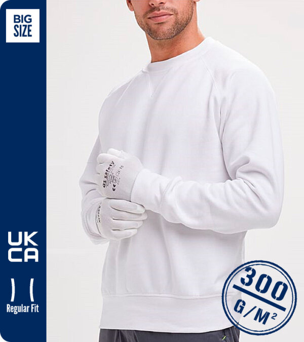SUDADERA REFORZADA HOMBRE 70% ALGOD&Oacute;N - MISTRAL + PAYPER
