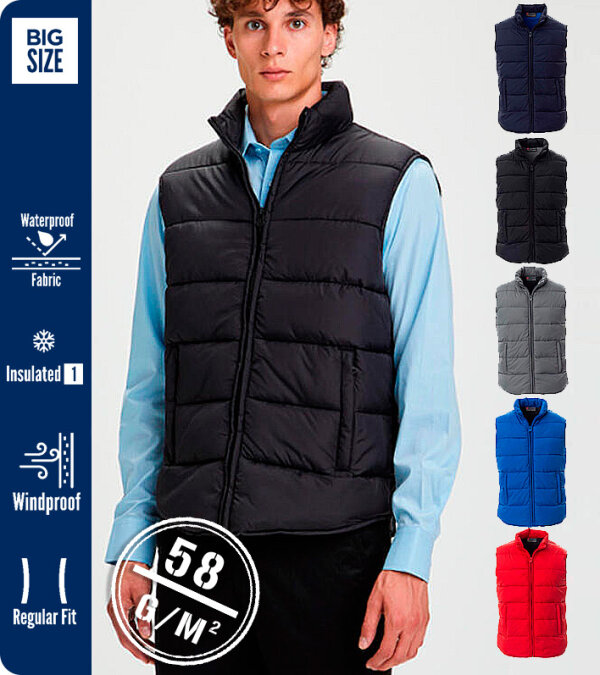 CHALECO PLUMAS HOMBRE 58 Grms. MEMORY PAYPER