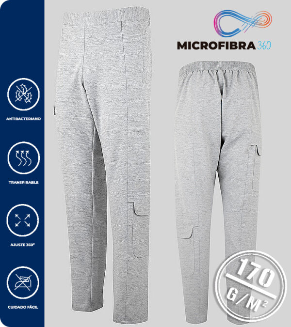 PANTAL&Oacute;N UNISEX MULTIBOLSILLOS MICROFIBRA VIGORE 170 Grms. GARYS 700047