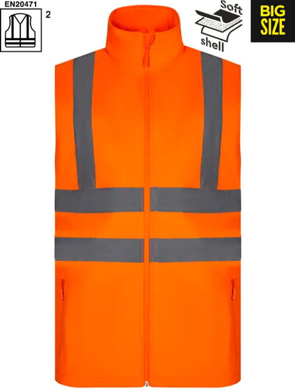 CHALECO A.V. SOFT SHELL  320 Grms.  305905 VELILLA BIG SIZE