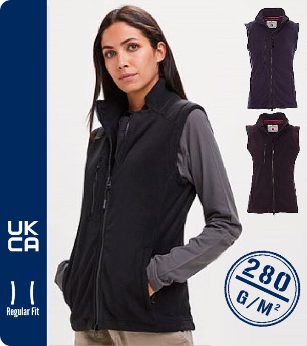 CHALECO DE FORRO POLAR MUJER 280 Grms. EASY+ LADY PAYPER