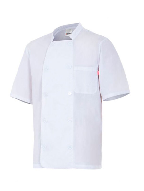 CHAQUETA LIGERA DE COCINERO MANGA CORTA VELILLA 405201 