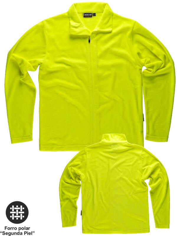 CHAQUETA MICRO POLAR   160 Grms WORKTEAM S4002