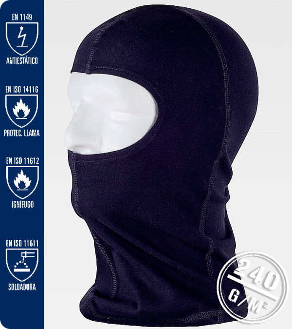 PASAMONTA&Ntilde;AS,VERDUGO,BALACLAVA IGN&Iacute;FUGO  WORKTEAM B0101-Pack 6 uds.