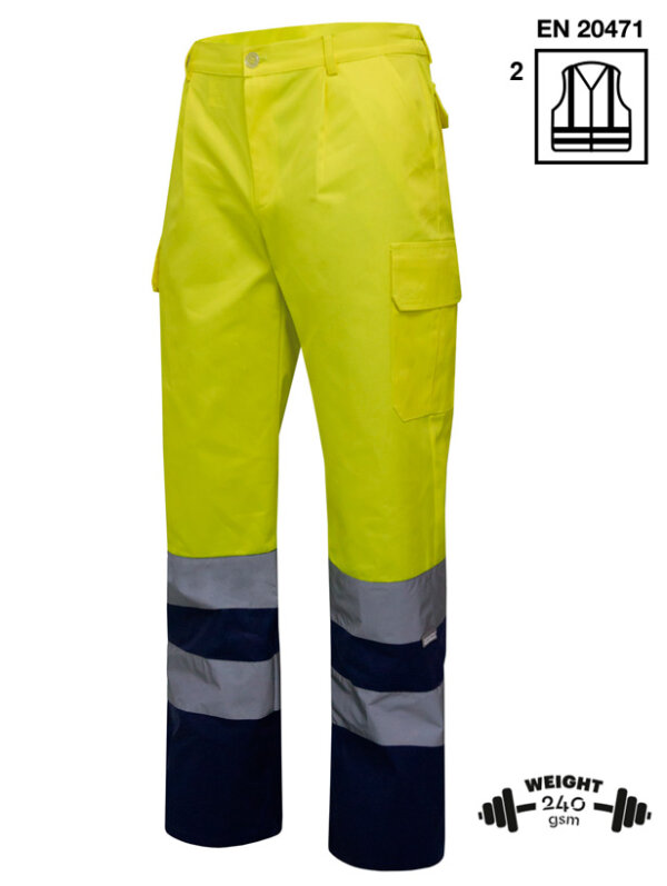 PANTAL&Oacute;N A.V. BICOLOR MULTIBOLSILLOS 240 Grms.   VELILLA 303001